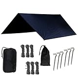 OUTDOOR SKYE 10'x10' Rain Fly Hammock Tent Tarp Extreme Waterproof Protection - Large Canopy is Portable Provides Ideal Shelter Your Camping Hammock Tent