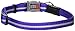 Rogz Reflective Nylon Cat Collar with Breakaway Clip and Removable Bell, fully adjustable to fit most breeds, Purple