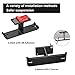Headphone Hanger Aluminum Headset Holder, Link Dream Gaming Headset Headphone Hook Holder Hanger Mount Under Desk with Cable Organizer for All Headphonesthumb 3