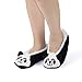GLENMEARL Womens Warm Cozy and Lovely Animal Non-Skid Knit Indoor Home Floor Slippers Socks for Adults Girls … (6.5-8.5, Black Panda)