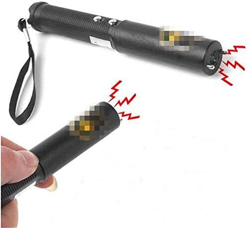 2Pcs Funny Trick Gag Toy Electric Shock Stick Flashlight Joke Prank Trick Toy For April-Fool Day Halloween