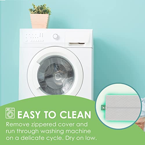 Cushy Form Bolster Pillow for Lumbar and Leg Support 20.5 x 8 x 4.5