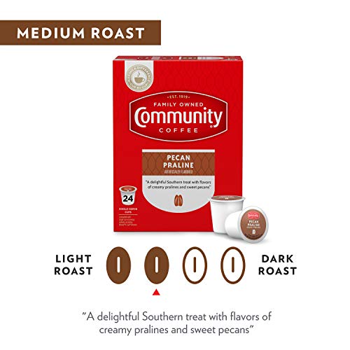 Community Coffee French Roast 12 Ounces, Extra Dark Roast Ground Coffee 12 Ounce Bag Pack Of 1