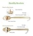 3 Dry Brushes/Set 100% Natural Boar Bristles Body Brushes & Face Brush-Extra Long Detachable Handle 17