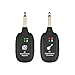 ammoon UHF Guitar Wireless System Transmitter Receiver Built-in Rechargeable Lithium Battery Max. 50M Transmission Range for Electric Guitar Bass