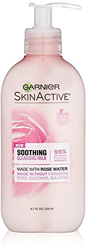Garnier SkinActive Soothing Cleansing Milk Rose Water, 6.7 fl. oz. (Pack of 2)