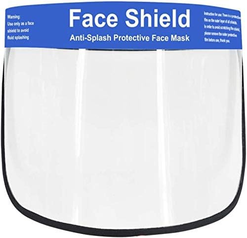 Tankaa Safety Face Shield Mask Eye Head Protection Anti Splash Protective Face Mask Kitchen Mask Safety Face Shield Protector for Home or Outdoor First Aid Use Supply