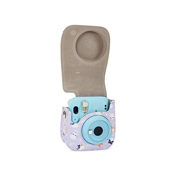 Phetium Sofortbildkamera-Schutzhülle, kompatibel mit Mini 11, PU-Leder-Tasche mit Tasche und verstellbarem Schultergurt… – Bild 4