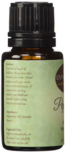 #1 Peppermint Essential Oil - Pure Peppermint Oil by Living Pure Essential Oils - Aid Indigestion and Freshen Rooms - Natural Headache Relief - 100% Organic Therapeutic & Aromatherapy Grade - 15ml - Thumbnail 5