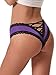 Sofishie Sexy V-Back Criss Cross Panties - Purple - Medium