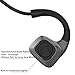Bone Conduction Headphones Bluetooth Wireless Open Ear Headsets Lightweight Sweatproof Sport Headphones for Jogging Running Driving Cycling Compatible with iPhone Samsung Huawei (Black)