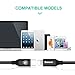 Baseus USB C to Lightning Cable 6.6FT/2M Nylon Braided Cord Charging & Syncing for iPhone X/8/8 Plus Connect to Macbook