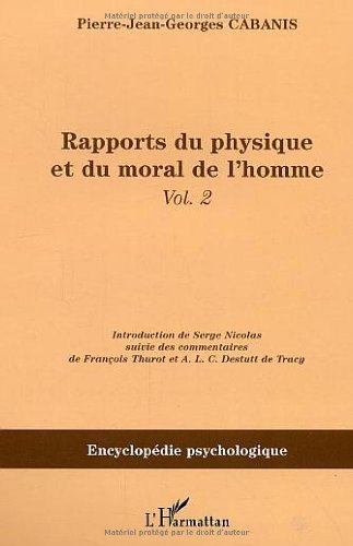 Rapports du physique et du moral de l'homme