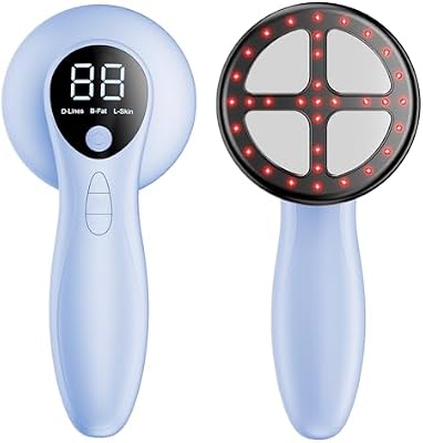 Cellulite Massagegerät mit 4 MassageköPfen, Anti Lipödem Handmassagegerät