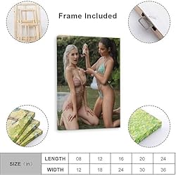SWRECZNKLM Sexy Actress Eva Elfie Bikini Poster