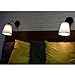 You Have Space Contemporary Wall Lamp Scones with Free Bulbs (Black/White)