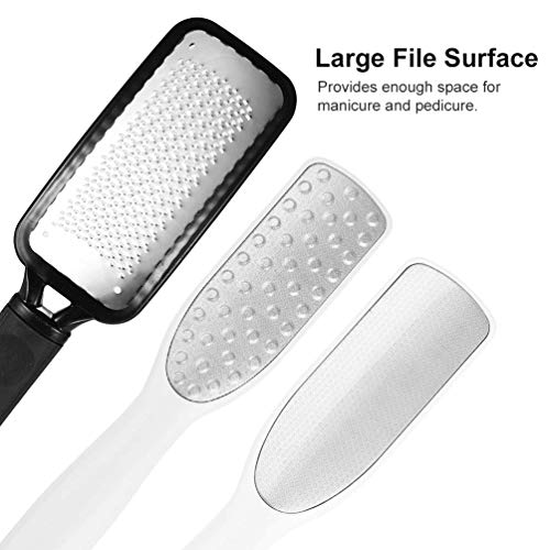 Professional 9 in 1 Pedicure Kit Foot File Set Callus Remover Kit Foot Rasp for Removing Hard Skins and Cracked Skin Corns, Suitable for Women&Men - Thumbnail 2