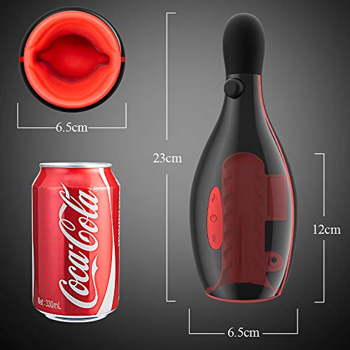 Elektrische Masturbator Cup zum Penisdrücken mit enger Airbag und Heizungsfunktion Masturbatoren für männer mit 13 Vibrationsmodis Sexspielzeug für Männer Aivrobta