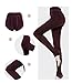 A + Plus Women Winter Super Warm Velvet Stretchy Leggings Pant