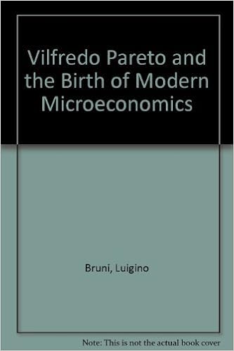 Vilfredo Pareto And The Birth Of Modern Microeconomics - 
