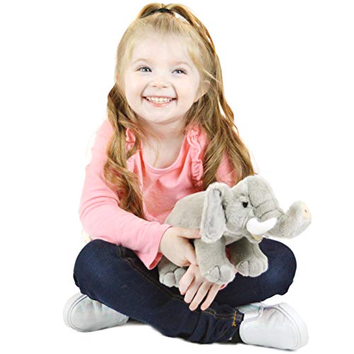 Eugene The Elephant 10 Inch Realistic Looking Stuffed Animal Plush