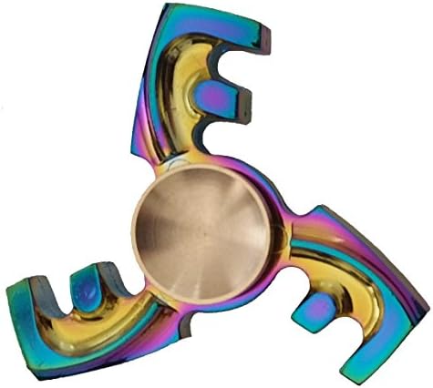 Metal Fidget Spinner Toy For Adults Teens And Children Relieve Stress Reduce Boredom Anxiety Nail Biting Leg Shaking Phone Play (key)