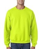 Gildan Men's Heavy Blend Crewneck Sweatshirt - X-Large - Safety Green