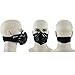 CFORWARD Dustproof Mask Activated Carbon Filtration Exhaust Gas Anti Pollen Allergy PM2.10 Face Mask for Running Cycling and Other Outdoor Activities(591YT)