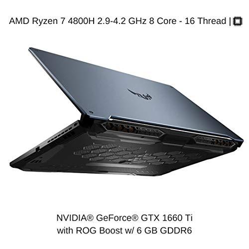 HIDevolution ASUS TUF Gaming A17 TUF706IU 17.3 FHD 120Hz, 2.9 GHz Ryzen 7 4800H, GTX 1660 Ti, 16 GB 3200MHz RAM, 1 TB PCIe SSD