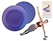 Yoga & Pilates Pads 2 Pack + Travel bag + Workout E-book. Mat Support Comfort for Knee Hand Wrist Head Shoulder & Elbow. 3/4 Inch Thick Silicone Cushion Eliminates & Protects Joints Injuries.