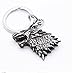 The Noble Collection Game of Thrones Stark Keychain