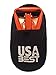 USA Best Small Emergency Folding Shovel with Built in Pick - Keep it in Your car or take it Camping as a Survival kit Tool (Orange)