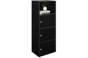 Convenience Concepts 151188 X-Tra Storage 3-Door Cabinet, Black