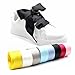 COOL LACE Satin Ribbon Shoelaces Flat Shoe Laces for Sneakers 1 Pair Pack 32mm Wide 3 Different Lengths (Black, 37.4