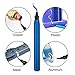 YXGOOD Hand Deburring Tool Kit Set- Practical for Cutting Deburrs Wood, Plastic, Aluminum, Copper and Steel (Blue, 30pcs)