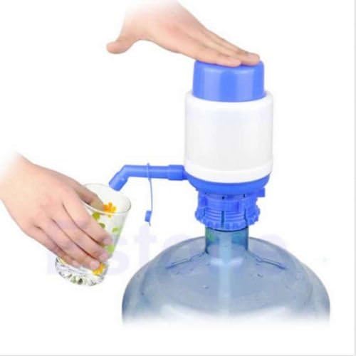 Ez Manual Home Office Bottled Drinking Water Hand Press Pump 5-6 Gal W Dispenser by Home Improvement