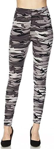 PLUS SIZE PATTERN LEGGING (N200)