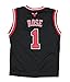 Chicago Bulls Derrick Rose # 1 NBA Youth Big Boys Alternate Replica Jersey - Black