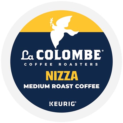 LA COLOMBE® COFFEE ROASTERS NIZZA MEDIUM ROAST COFFEE, SINGLE SERVE KEURIG® K-CUP® PODS, 10-COUNT BOX