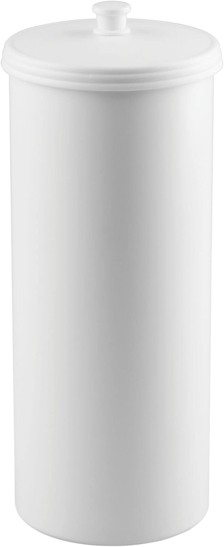 InterDesign iDesign Kent Freestanding Toilet Roll Holder White 3 Spare Rolls
