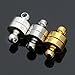 Linsoir Beads 10 Sets Small Strong Magnetic Barrel Clasps Magnetic Fasteners Perfect for Arthritis Person 6mmX11mm Silver Finish