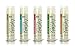 LIP BALM, 5 Pack, Organic & 100% Natural, With Organic Coconut Oil, Organic Beeswax, Wildcrafted Shea Butter, Proven to Moisturize, Repair, & Protect Your Dry, Chapped Lips. No Chemicals.