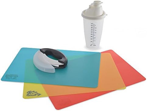 NORPRO Salad Prep Sets - Cutting Boards, Mixers and Shakers (5-Pc)