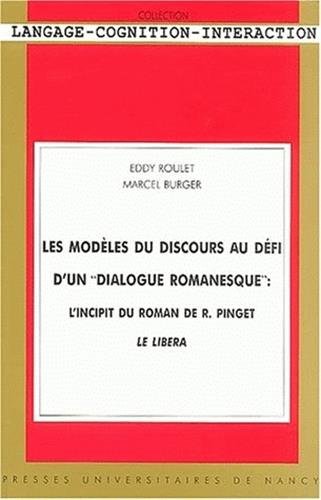 Les  modèles du discours au défi d'un dialogue romanesque