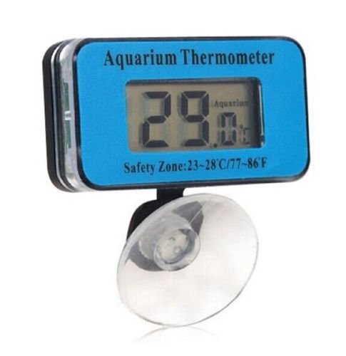 image for UEETEK Aquarium Thermometer，Submersible LCD Display Digital Waterpro