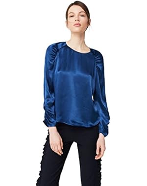 Mango Women's Satin Blouse