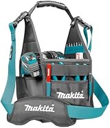 Makita E-15453 4-Sided Tool Tote Open Design 10L 1680D Polyester 6 Pockets view 2