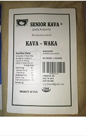 Pure Fiji Kava 1 Lb. $45.95 Waka Powder by Awesume Deals Pure Fiji Kava