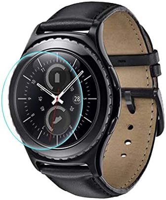 Amaping 2PCS Explosion-proof Tempered Glass Screen Protector Film For Samsung Watch Gear S3/S2 (Transparent For S2)