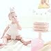 Angekids Baby Infant Girl Pure White Pretty Lace Floral Princess Party Dress Romper (0-3M(Tag3), White)